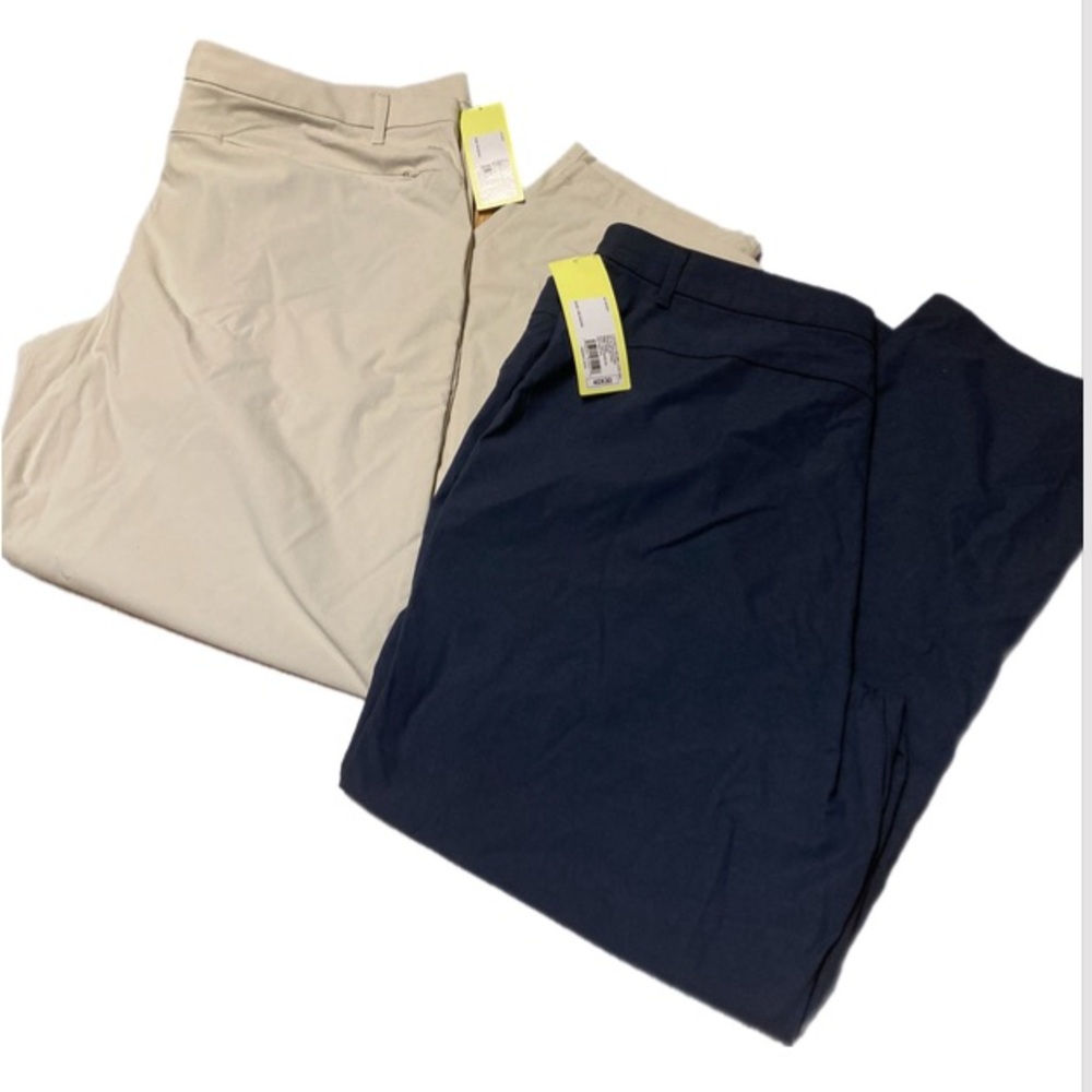 Men's Big 360 Lifestyle Trouser Pants - All In Motion Dark Blue & Stone Bundle